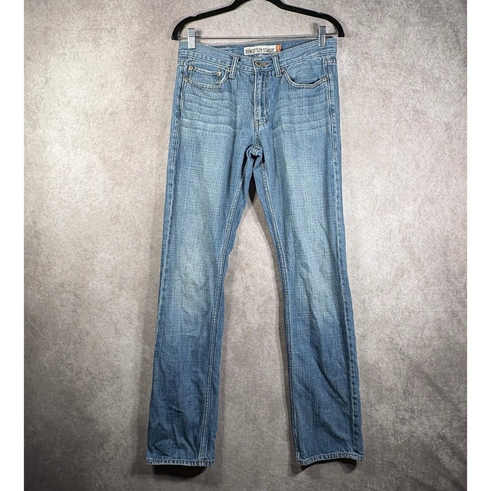 Aeropostale Bowery Slim Straight Jeans Mens‎ Size 29X32 Blue Medium Wash Denim